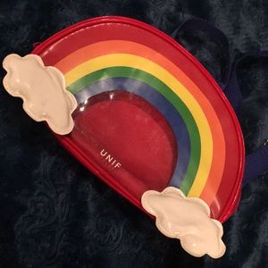 Cute UNIF rainbow backpack
